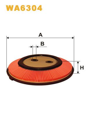 WIX FILTERS Воздушный фильтр WA6304